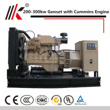 MIT CUMMINS MOTOR SILENT GENSET SOUNDPROOFF 200KW DIESEL GENERATOR PREIS IN INDIEN